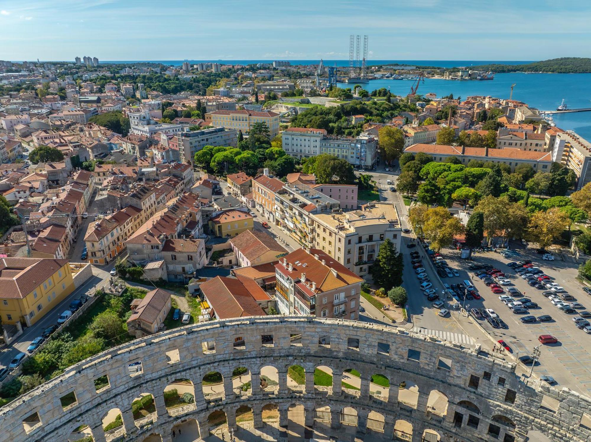 D&A Amphitheatre Premium Apartments With Free Parking Pula Dış mekan fotoğraf